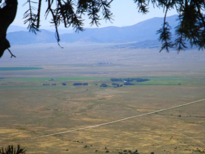 Looking Out to the Historic Everson Ranch